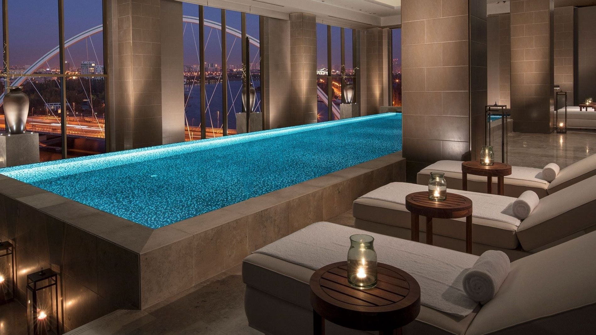 Swimming Pool at Iridium Spa Astana